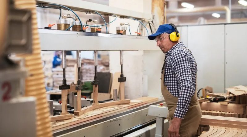 Fabricación de un mueble a medida en el taller de carpintería